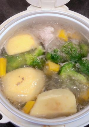 รูปของ ซุปหวานกระดูกหมู (อาหารเด็ก)