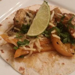 A picture of Tequila Pork Tacos.