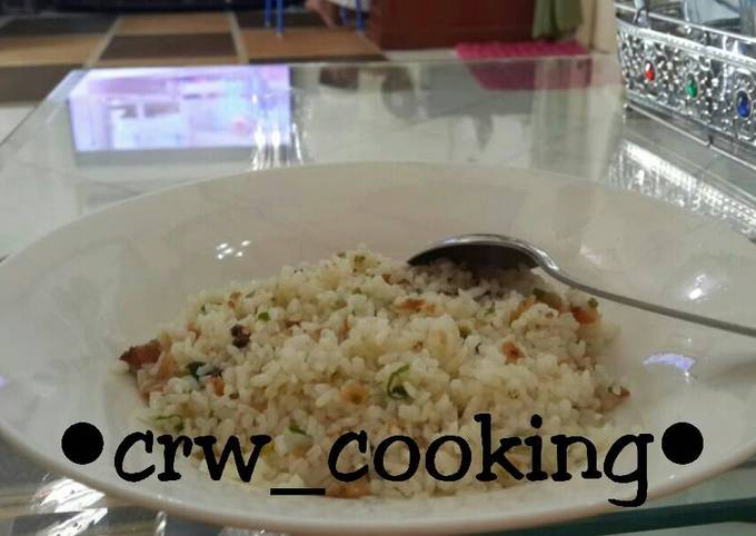 Resep Nasi Goreng Ikan Asin Rumahan Oleh Charisa Widyastuti Cookpad