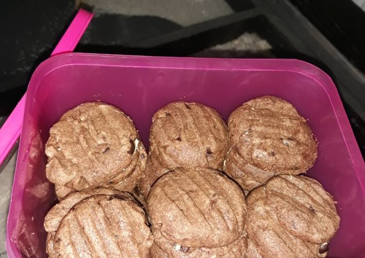 Resep Cookies coklat 🍪 Anti Gagal