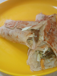 A picture of Beef shawarma.
