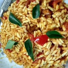 Puffed rice upma A picture of Puffed rice upma.