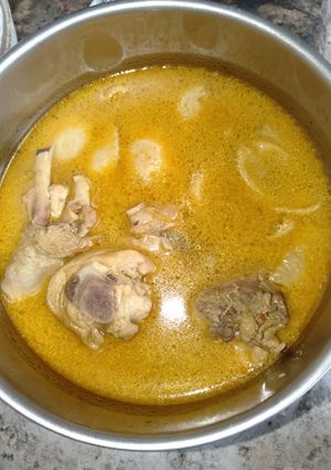 Foto resep Kare ayam sosis bumbu instan
