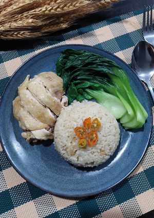 Foto resep Rice Cooker Singapore Chicken Rice