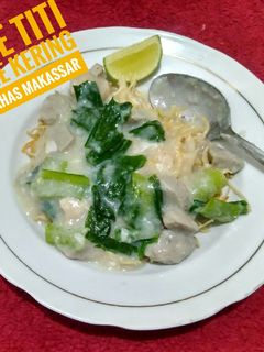 Foto resep Mie Titi / Mie Kering Khas Makassar