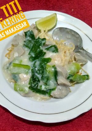 Foto resep Mie Titi / Mie Kering Khas Makassar