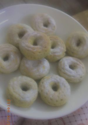 صورة لوصفة كعك العيد بالسميد