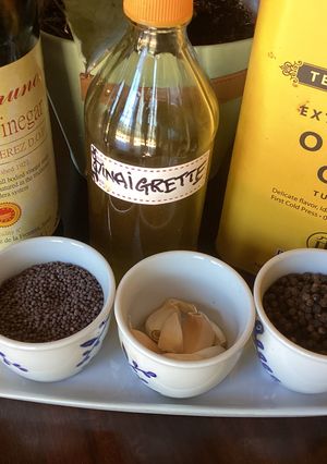 A picture of California Farm Shallot Vinaigrette.