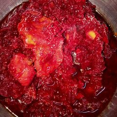 A picture of Red Chukandar(beetroot).