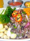 Cebiche de conchas negras