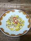Chicken scramble egg