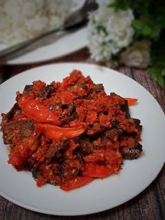 Foto resep Oseng Mercon Paru