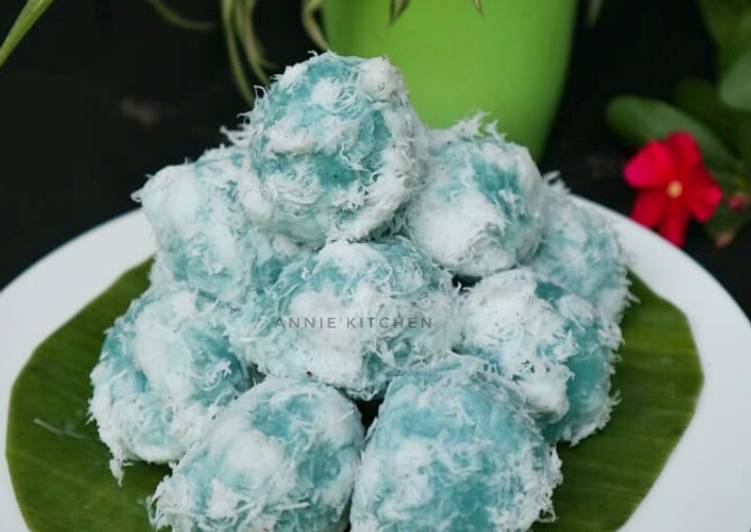 Klepon Bunga telang