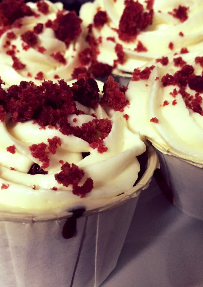 Una foto de Cupcakes de 'Red Velvet' Thermomix TM5