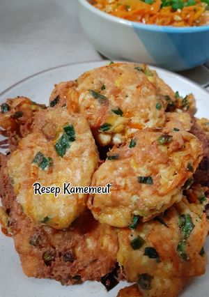 Foto resep Perkedel pelangi