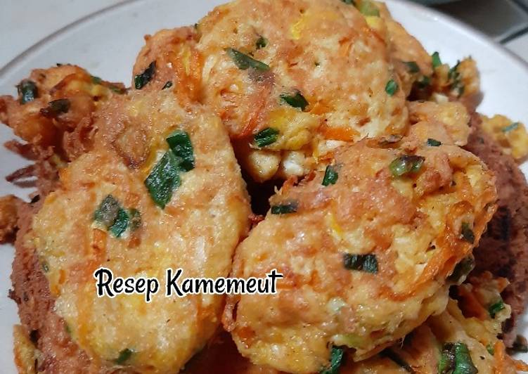 Resep Perkedel pelangi, Enak Banget