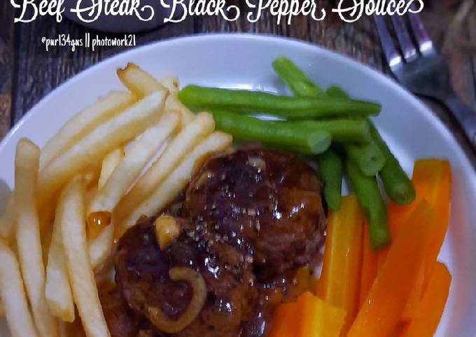 Beef Steak Black Pepper Souce