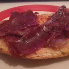 Una foto de Tosta de jamón
