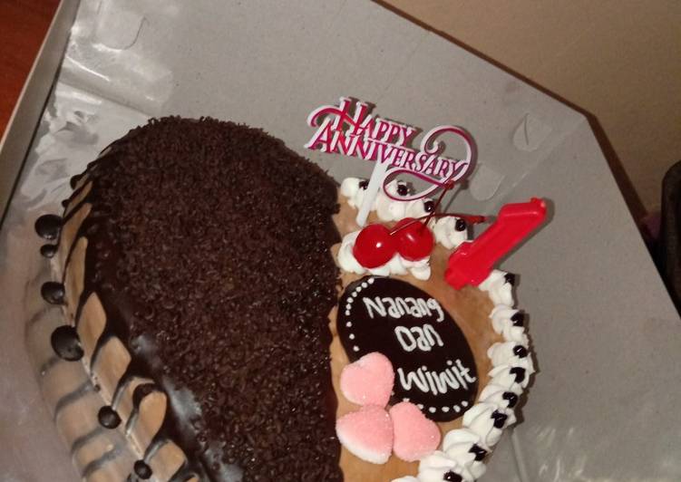 Brownis kukus kue tart