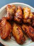 Alitas de pollo agridulces con un toque picante