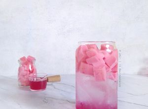Foto resep Es Sirup Milky Jelly Kulit Buah Naga