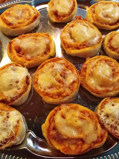 Pizzás csiga recept fotója