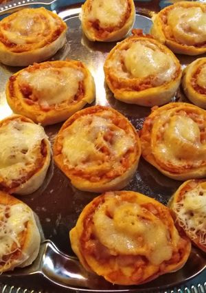 Pizzás csiga recept fotója