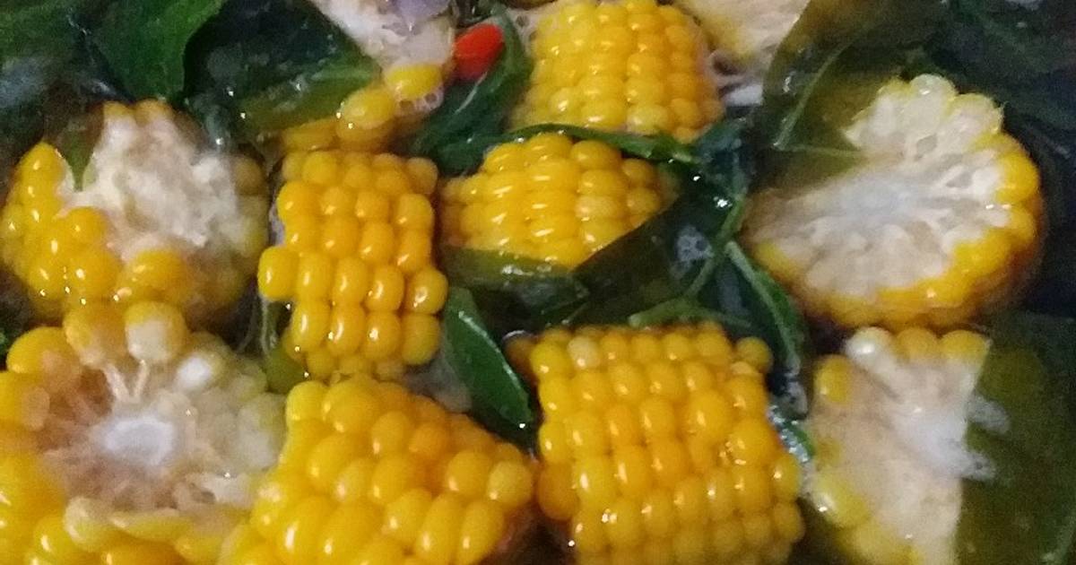 Resep Sayur Jagung N Daun Melinjo Oleh Susigayus Cookpad