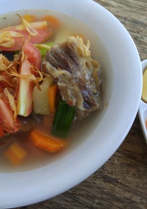 Foto resep Sup iga sedap gurih