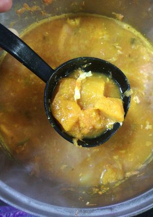 Una foto de Receta de sopa de verduras