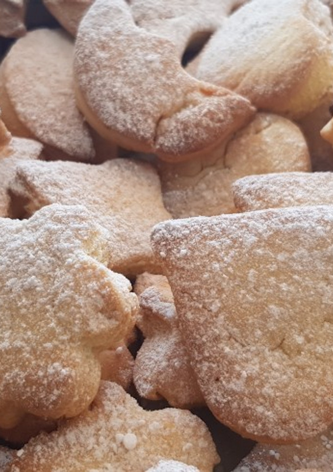 Una foto de Crespells dulce típico de Mallorca
