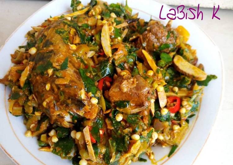 Step-by-Step Guide to Prepare Any-night-of-the-week Fresh okro with ugba Cooking Basics for Newbies