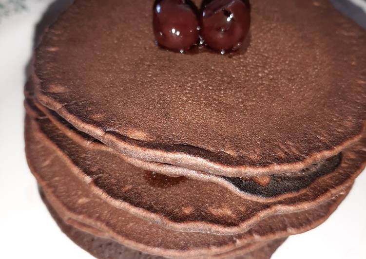 پنکیک کاکائویی دستورپخت توسط نگین علوی کوکپد