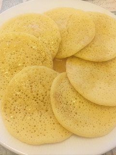 Una foto de Crêpes especiales (agujeros) بغرير