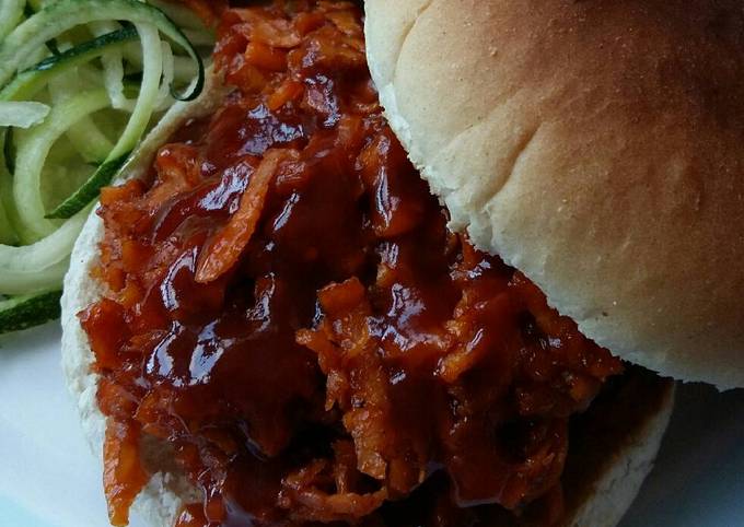 Vickys BBQ Pulled Sweet Potato, GF DF EF SF NF