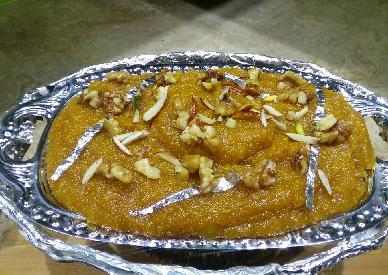 Pumpkin or suji ka halwa #foodies&friends
