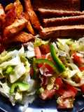 Fajitas de pollo al horno