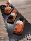Finger saumon caviar