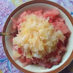 Fruit salad ainihin hoton girkin