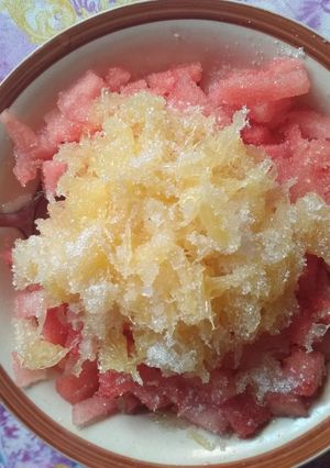 Fruit salad ainihin hoton girkin