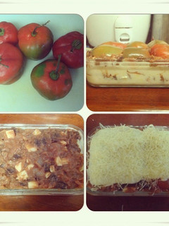 Una foto de Lasagna de Rocoto Relleno