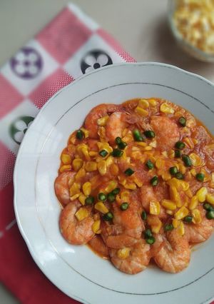 Foto resep Udang Asam Manis