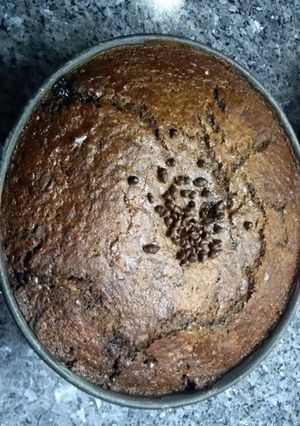 A picture of Eggless Chocolate Sponge Cake.