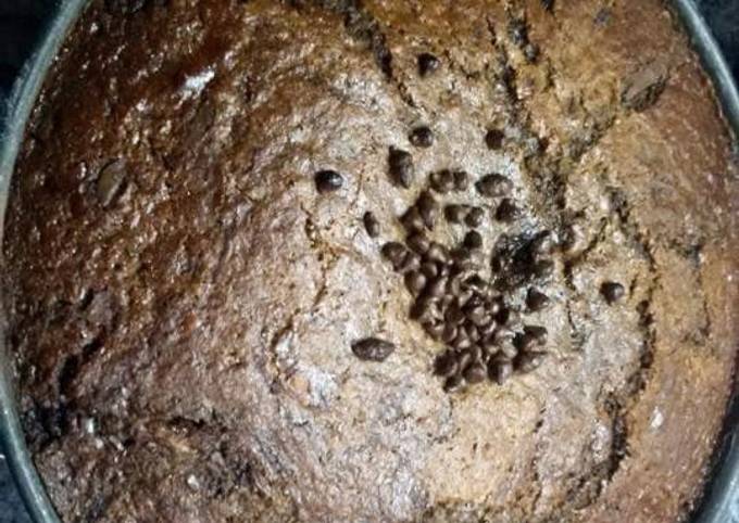 Recipe of Super Quick Eggless Chocolate Sponge Cake