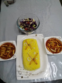 عکسی از دستور خورشت قیمه گوشت