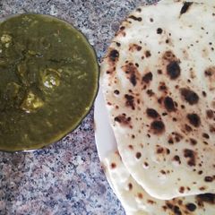 Palak paneer A picture of Palak paneer.