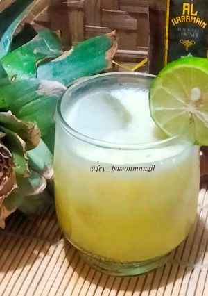 Foto resep Nanas Lemon Smoothies