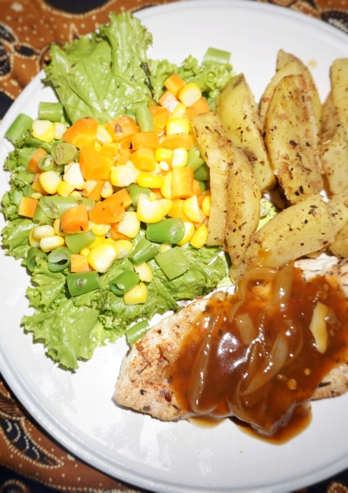 Foto resep Oregano Chicken Steak