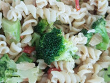 Fideos con salsa de brócoli