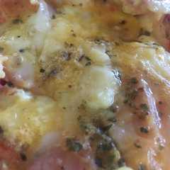 A picture of Omelette jambon & tomates.